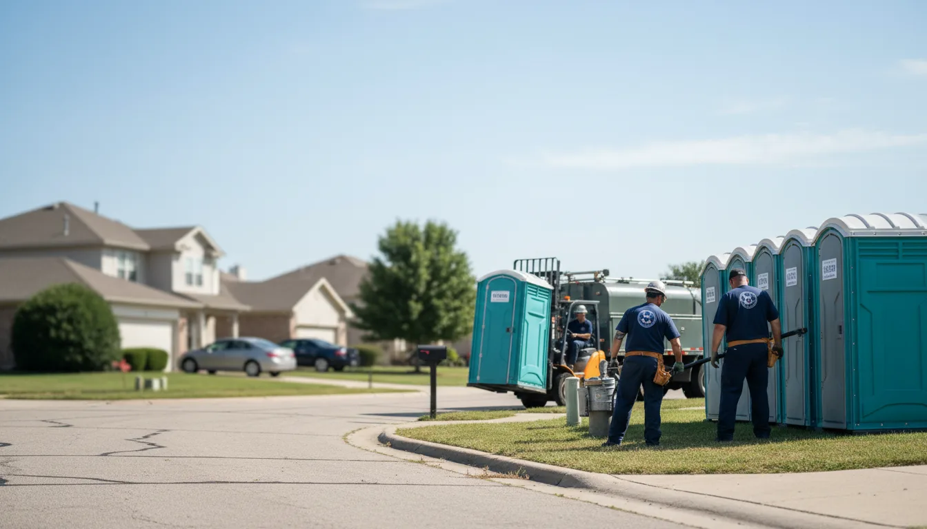 Porta Potty Rental in Moundridge, KS near me